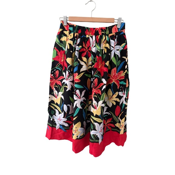 Kate Spade Summer Lilies Floral Skirt NWT Size S - Picture 6 of 9